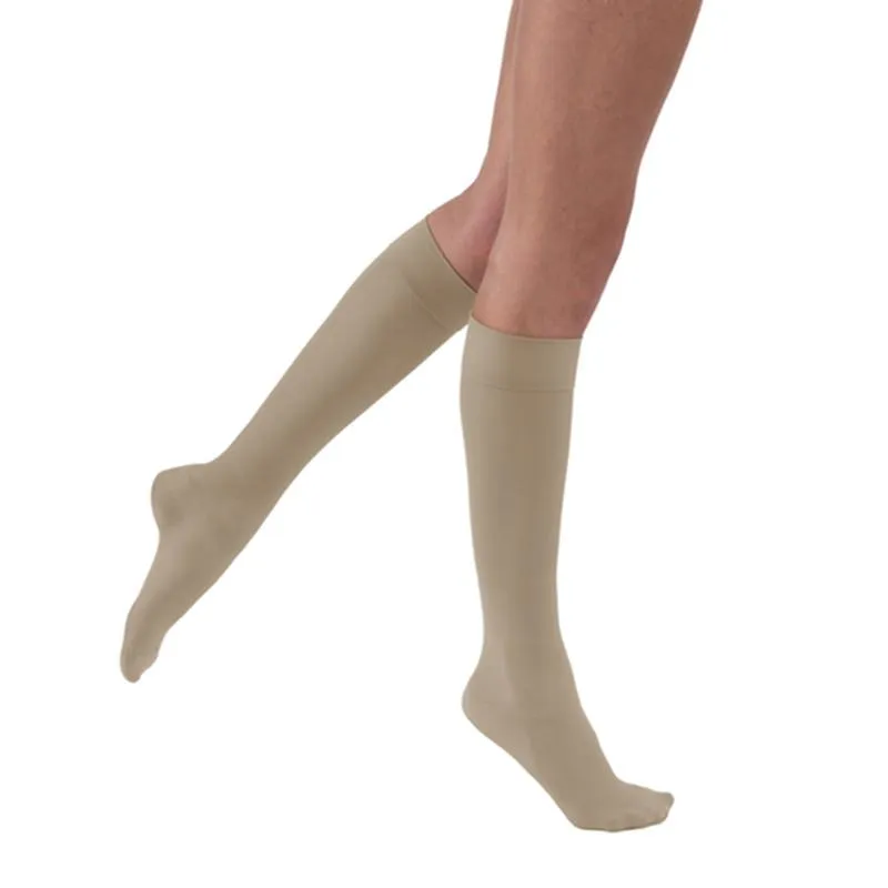 PR/1 JOBST ULTRASHEER WOMEN, KNEE HIGH, 20-30MMHG, SM, HONEY, CLOSED TOE