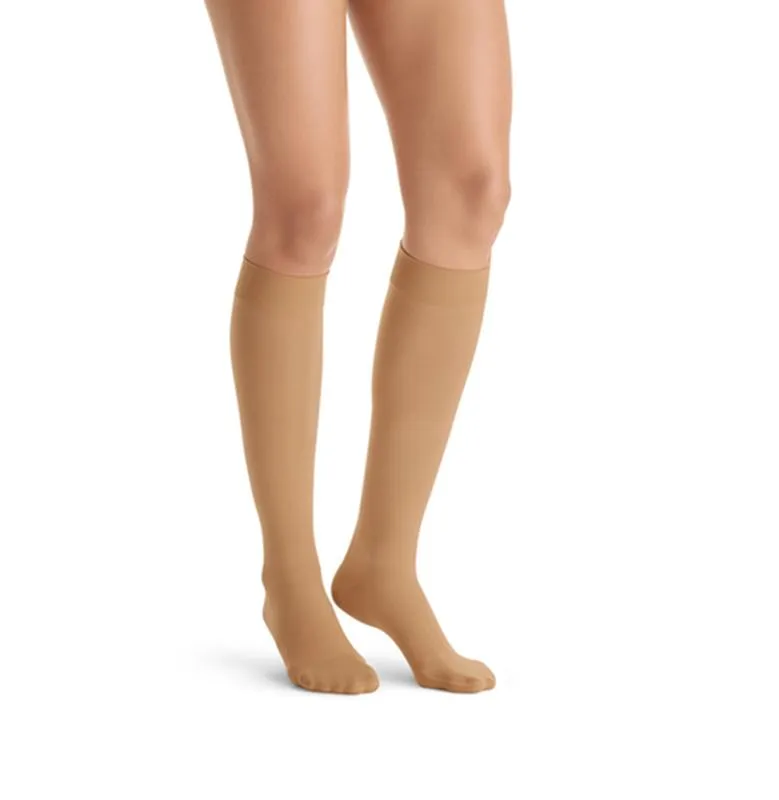 PR/1 JOBST ULTRASHEER WOMEN, KNEE HIGH, 20-30MMHG, XL, SUNTAN, CLOSED TOE