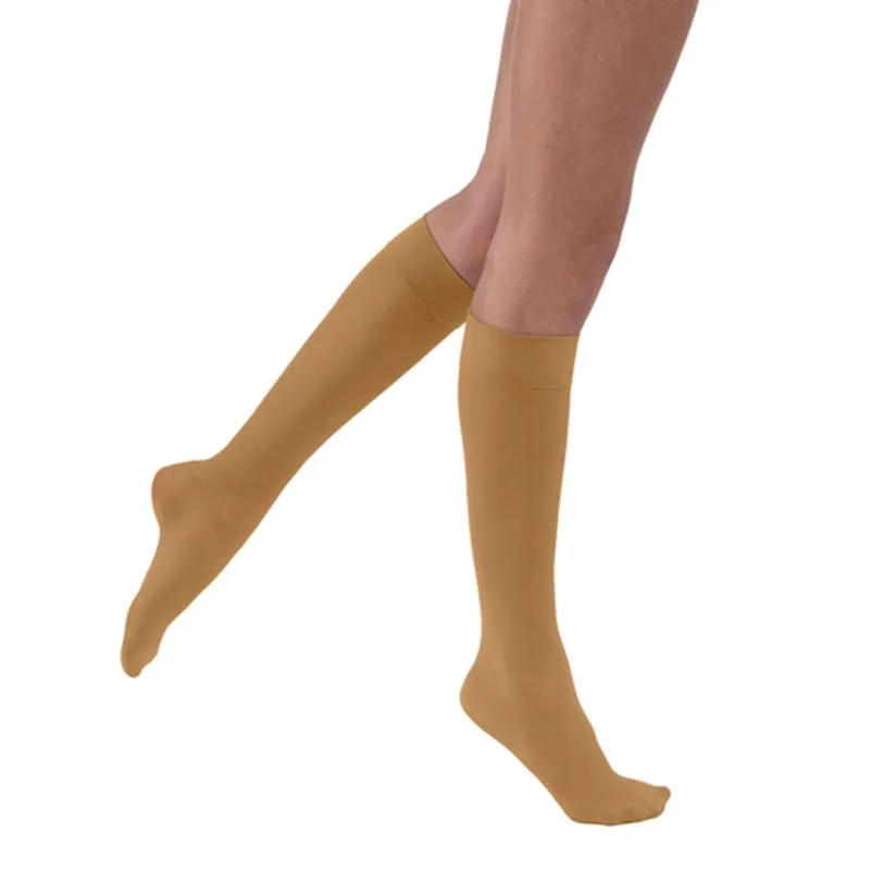 PR/1 JOBST ULTRASHEER WOMEN, KNEE HIGH, 20-30MMHG, XL, SUNTAN, CLOSED TOE