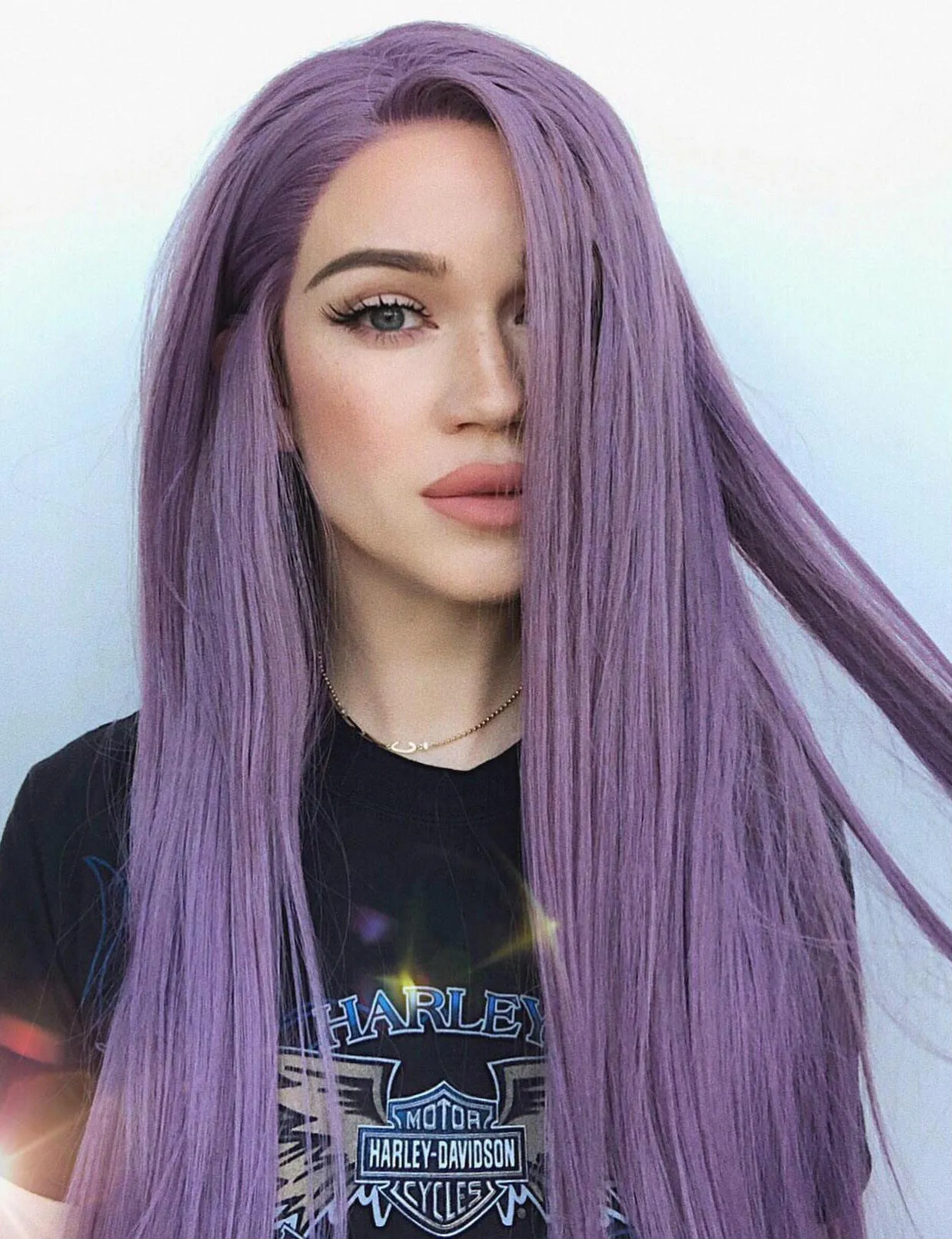 Psylocke｜Synthetic Swiss Lace Front Wig