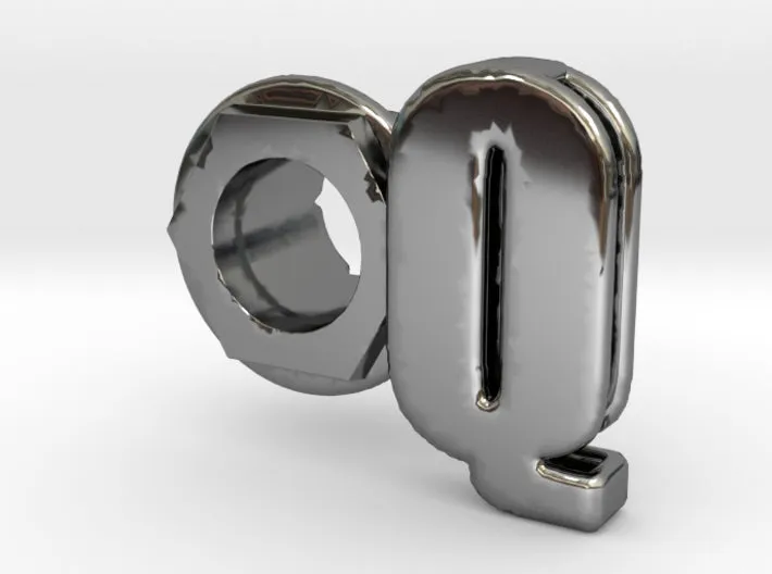 (Q) Octagon 3D Eyelet 4/16 Inch Left Hole