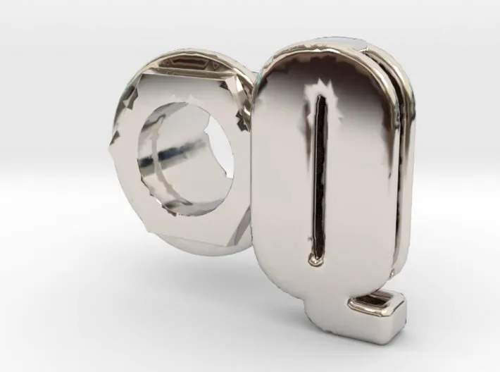 (Q) Octagon 3D Eyelet 4/16 Inch Left Hole