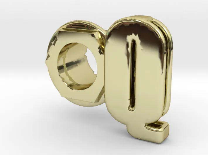 (Q) Octagon 3D Eyelet 4/16 Inch Left Hole