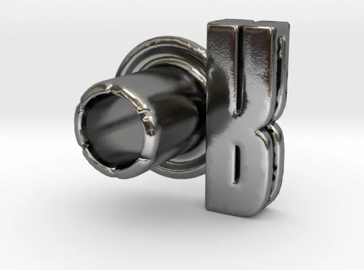 (R) Round 3D Eyelet 3/16 Inch Left Hole