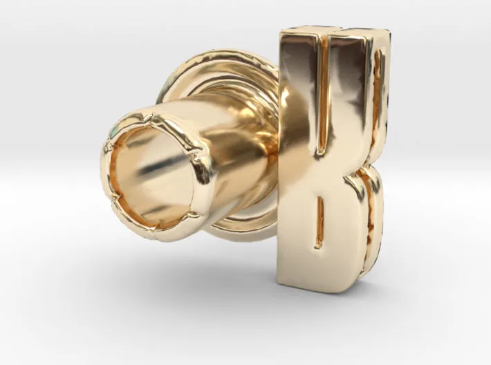 (R) Round 3D Eyelet 3/16 Inch Left Hole