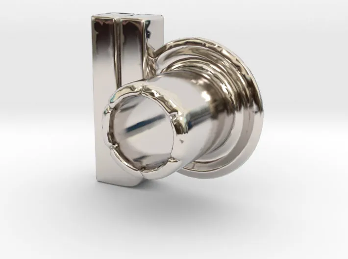 (R) Round 3D Eyelet 3/16 Inch Right Hole