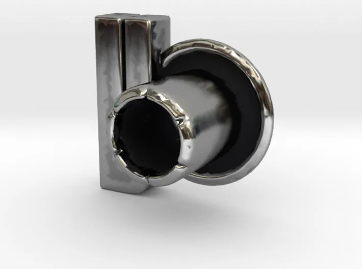 (R) Round 3D Eyelet 3/16 Inch Right Hole