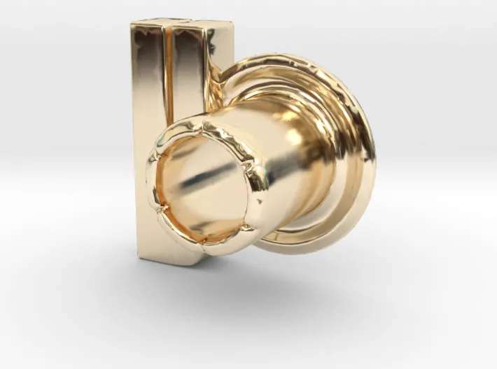 (R) Round 3D Eyelet 3/16 Inch Right Hole