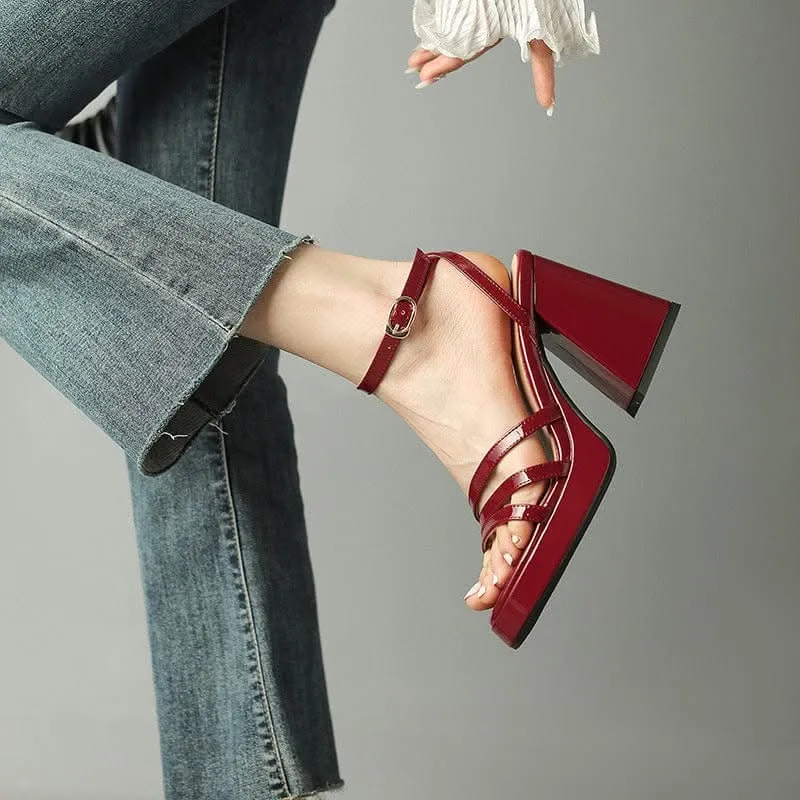 Roman High Heels Fashion Women's Shoes
