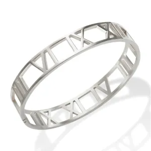 Roman Numeral Bangle