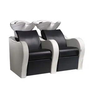Salon Ambience WU/121 Luxury Double Wash Unit Legrest