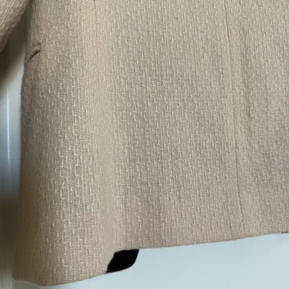 Scotch &amp; Soda Maison Scotch Cream White Wool Tuxedo Blazer XS women