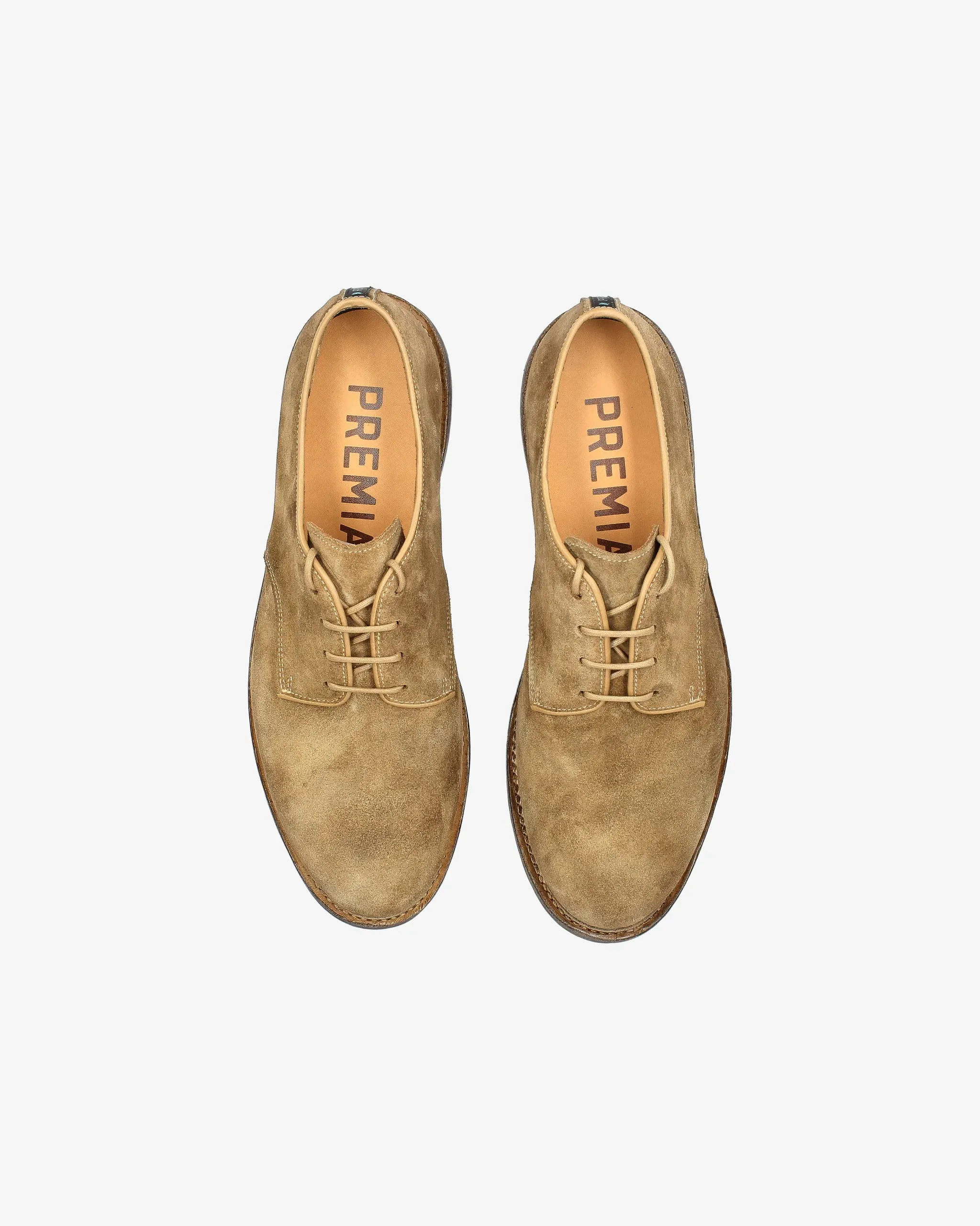Shoe 32102Z Horse Leather with Logo Lettering
