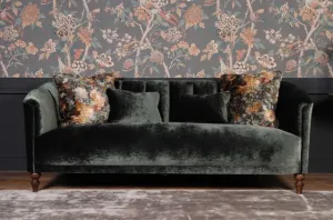 Spink & Edgar Hayworth Midi  Pocket Sprung 3 Seater Sofa with Cushions