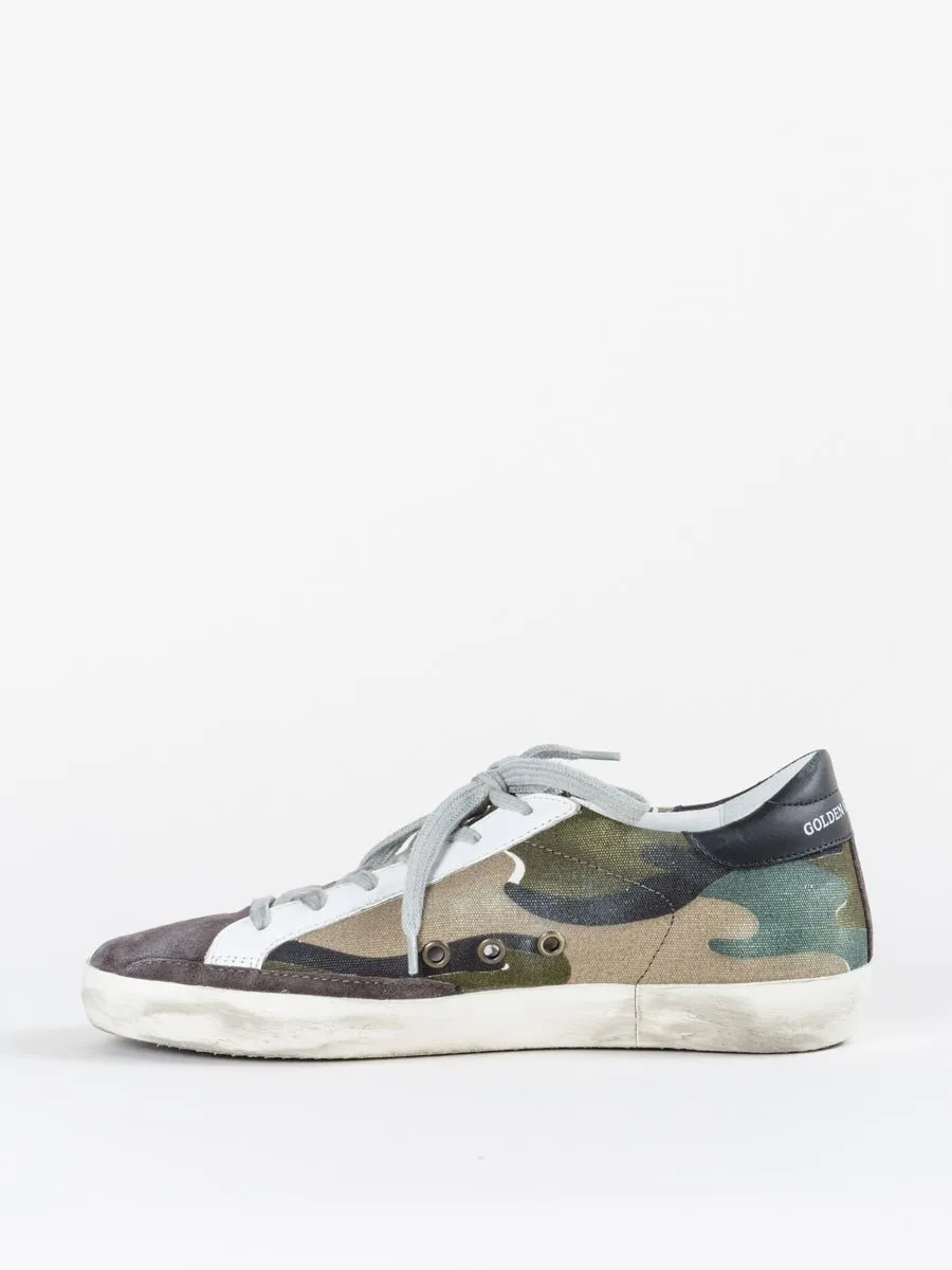 superstar sneaker - camo grey
