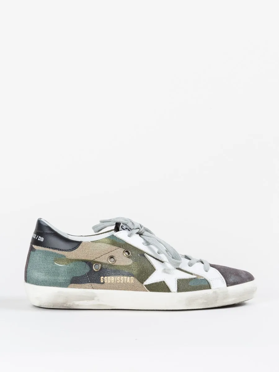 superstar sneaker - camo grey