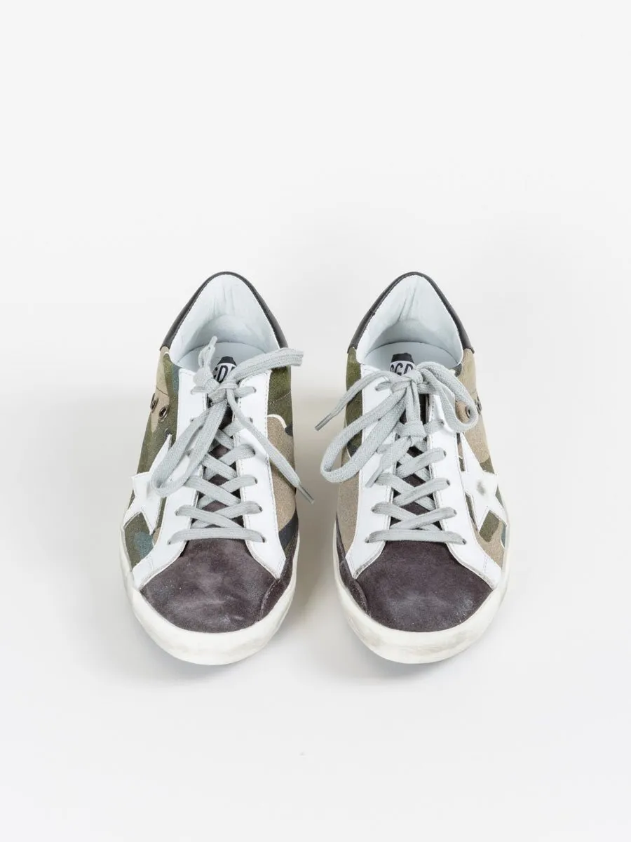 superstar sneaker - camo grey