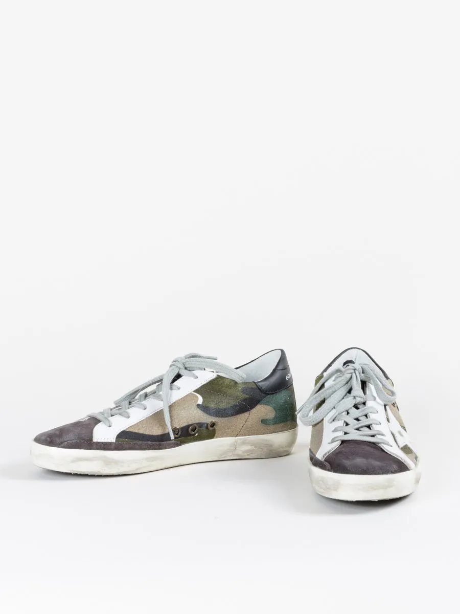 superstar sneaker - camo grey