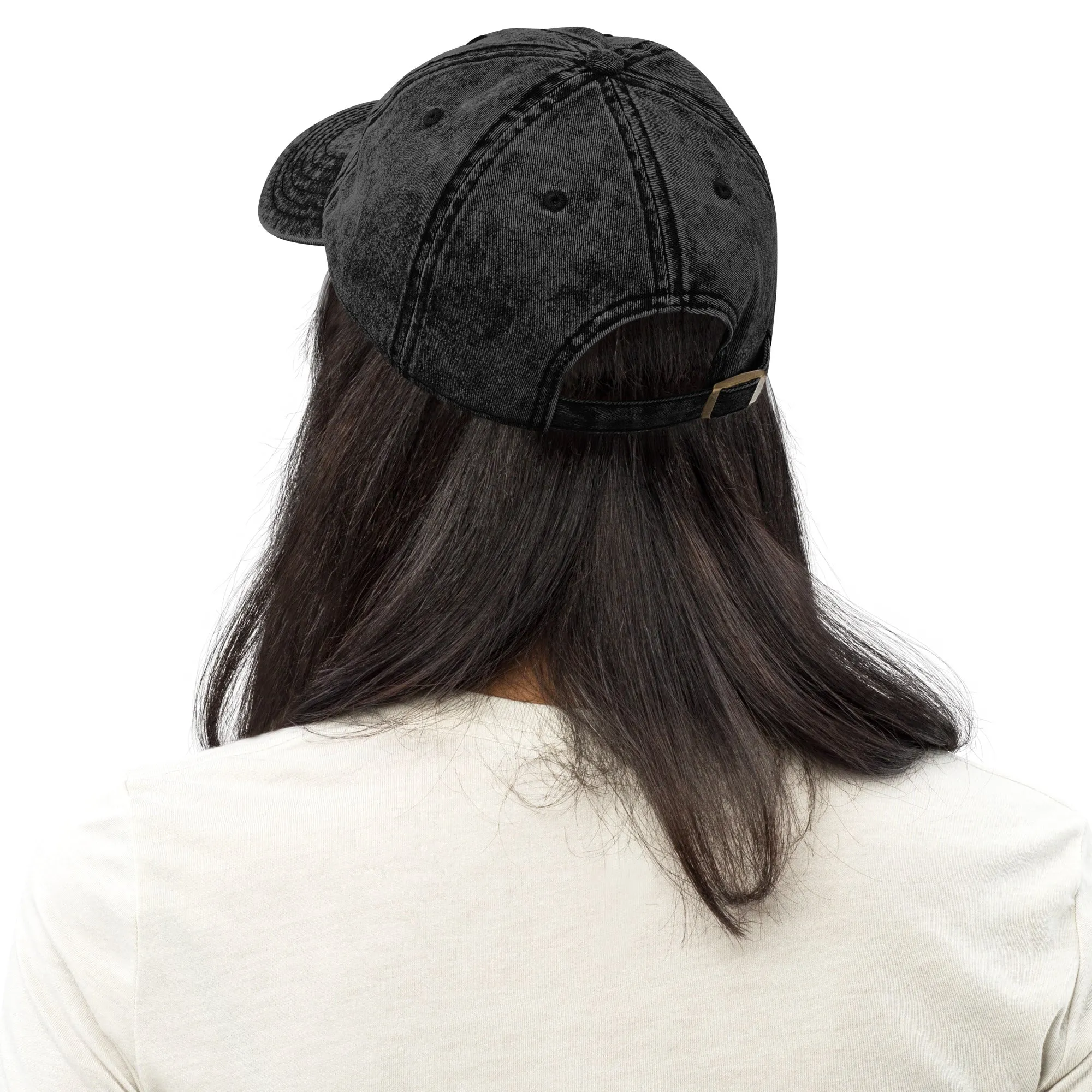 Swim Hair Don't Care Vintage Twill Baseball Cap