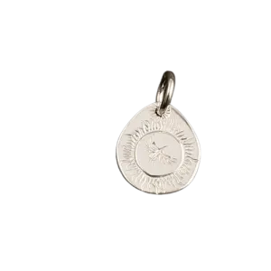 Tady King Stamped Animal Head Pendant