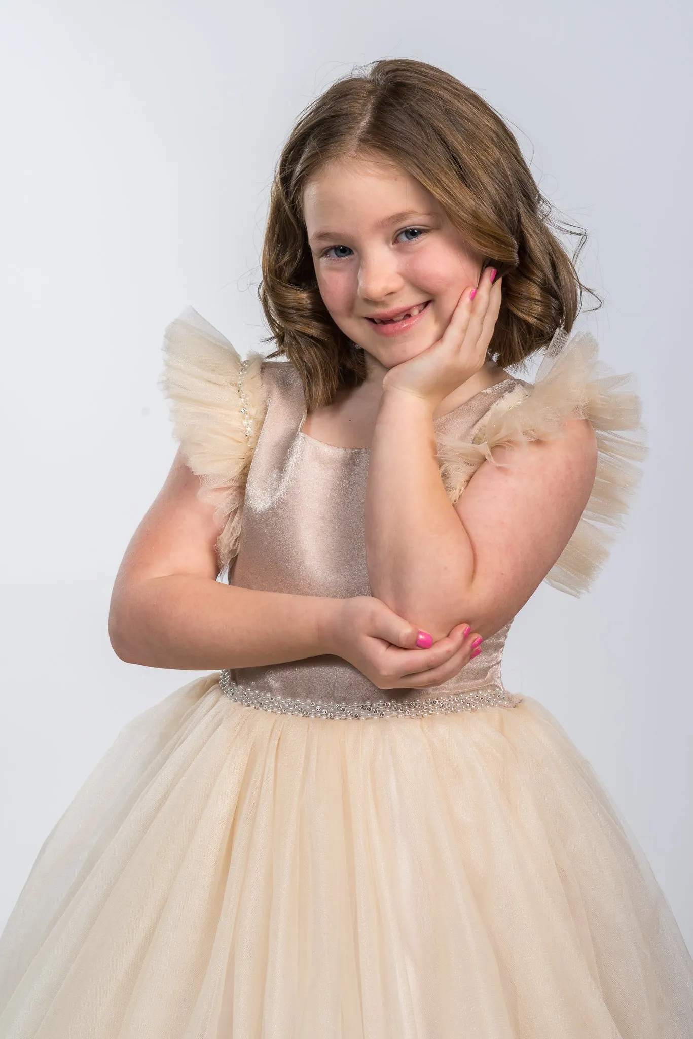 The Cutest Princess Girls Formal Dress