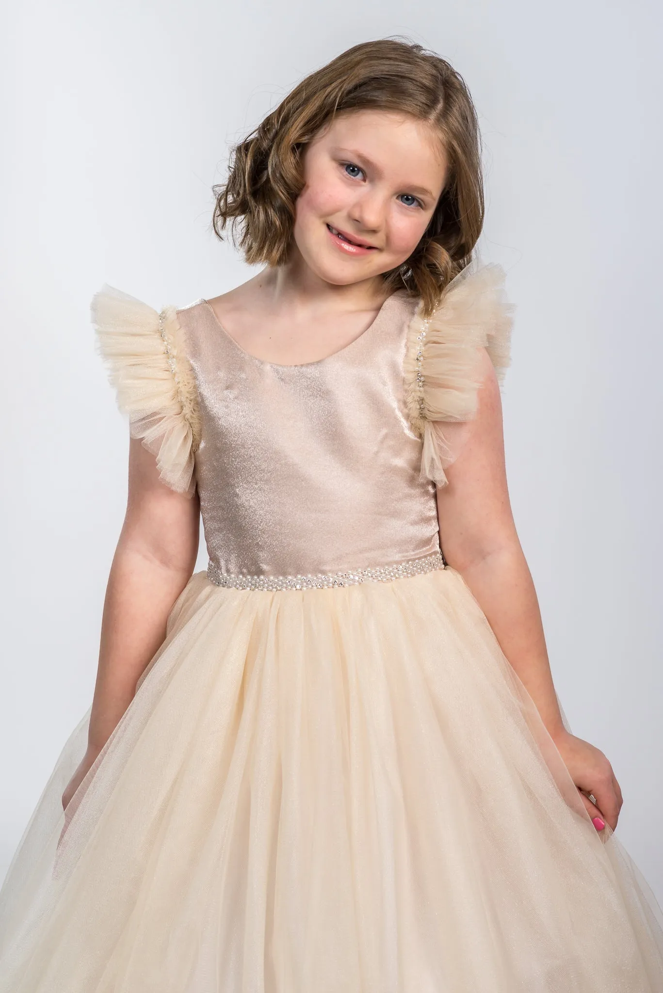 The Cutest Princess Girls Formal Dress