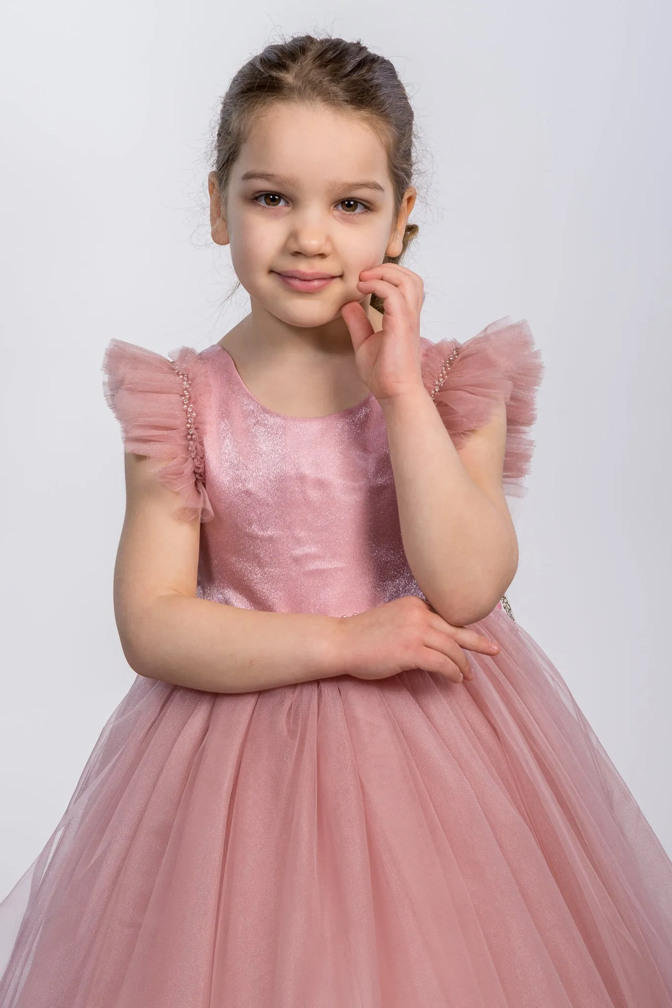 The Cutest Princess Girls Formal Dress