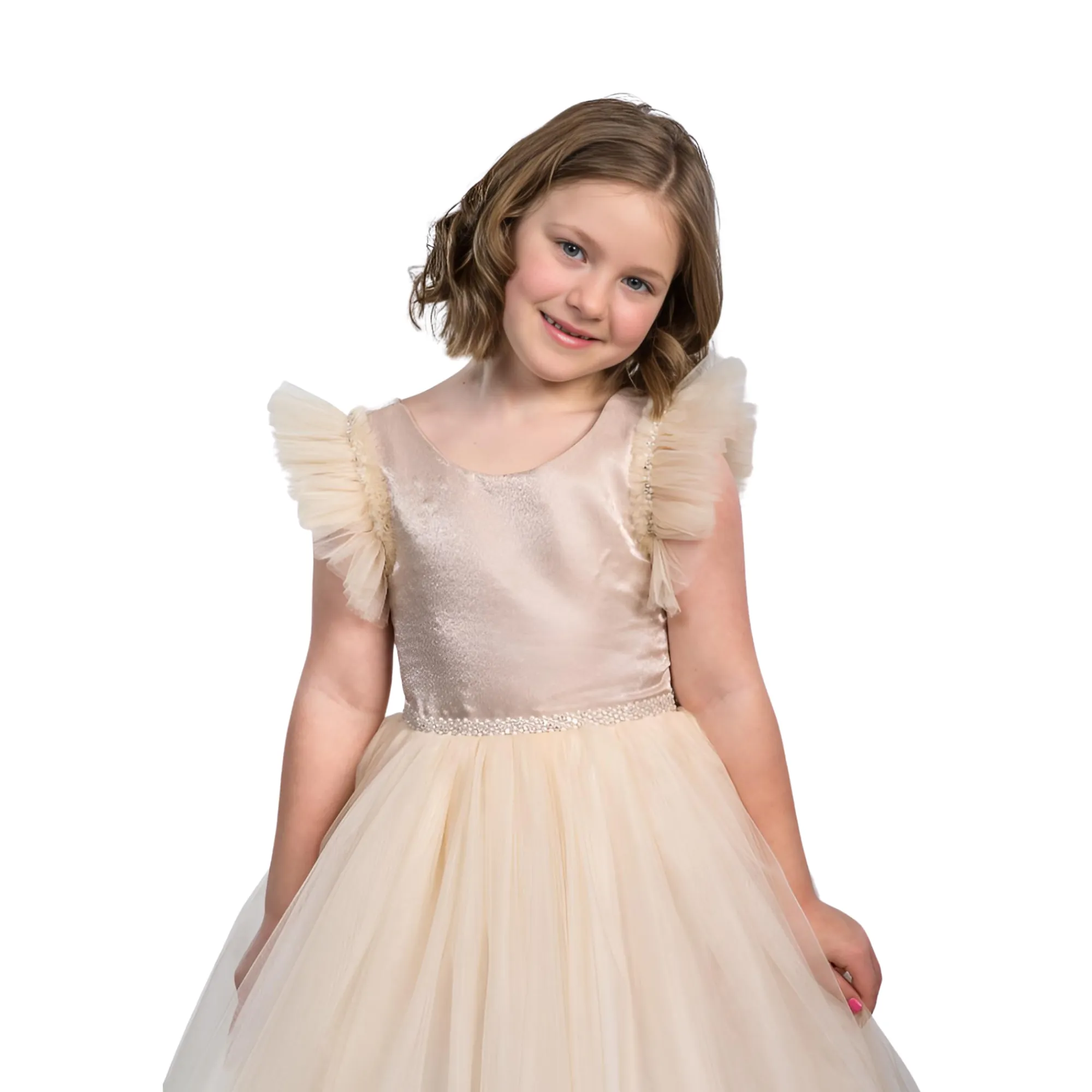 The Cutest Princess Girls Formal Dress