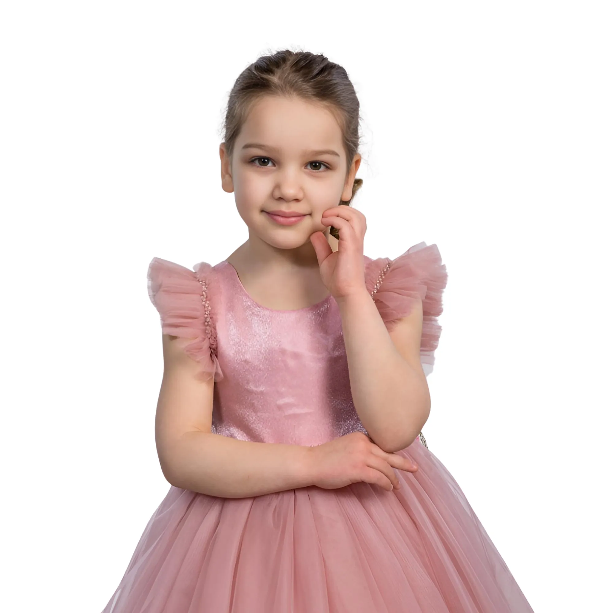 The Cutest Princess Girls Formal Dress