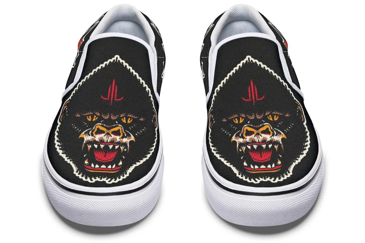Traditional Gorilla Slip On Shoes