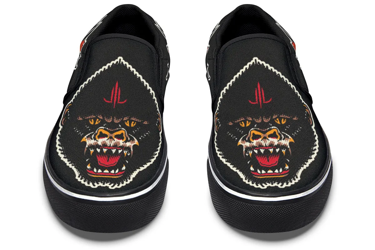 Traditional Gorilla Slip On Shoes