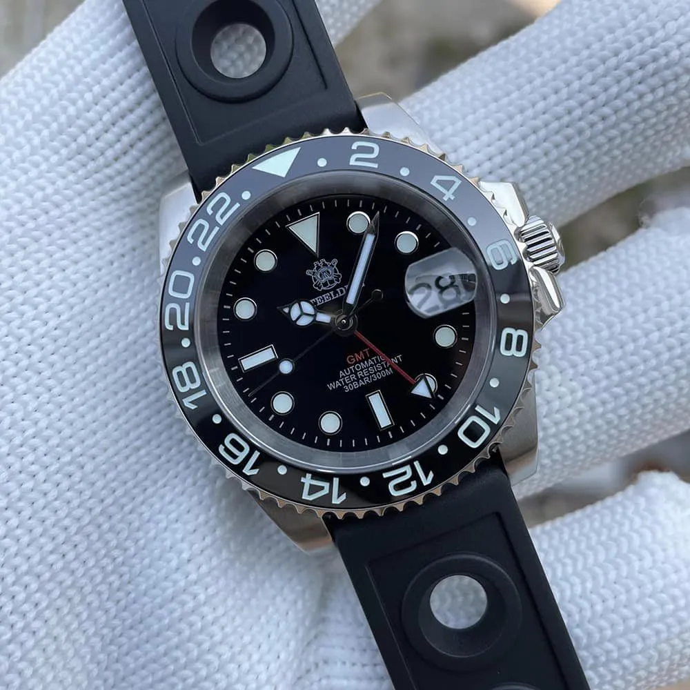 UK Warehouse- Steeldive SD1993 NH34 GMT Automatic Watch