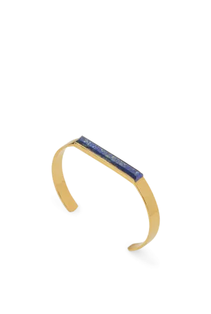 Urban Cuff Bracelet with Lapis Lazuli