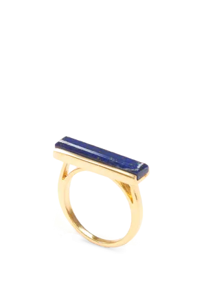Urban Ring with Lapis Lazuli