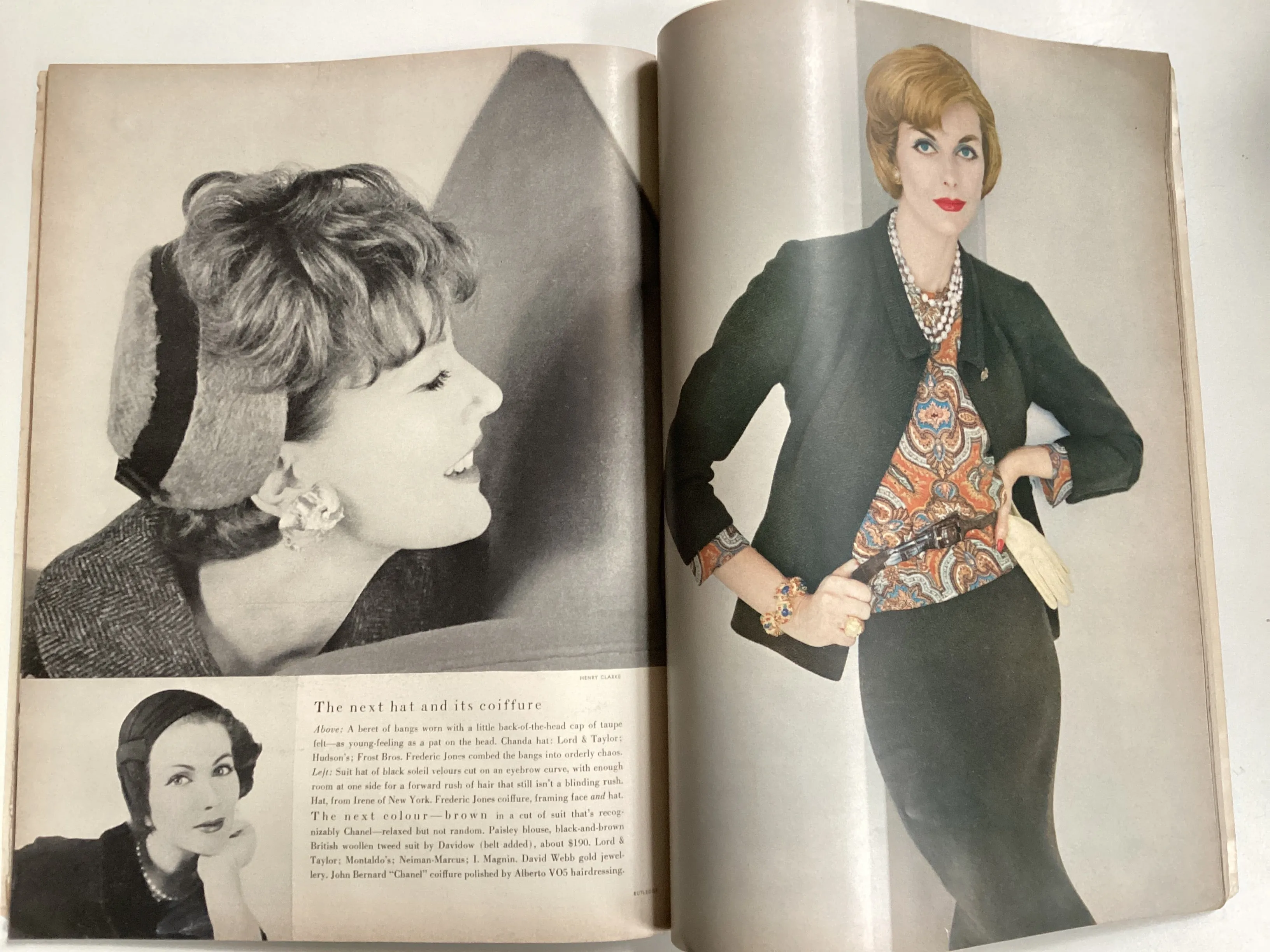 Vogue magazine August 1, 1957