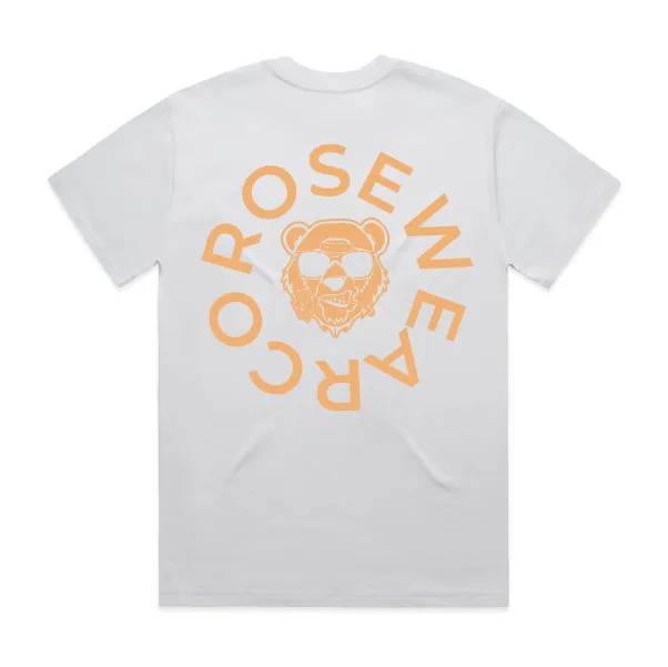 WHITE & GOLD CIRCLE TEE