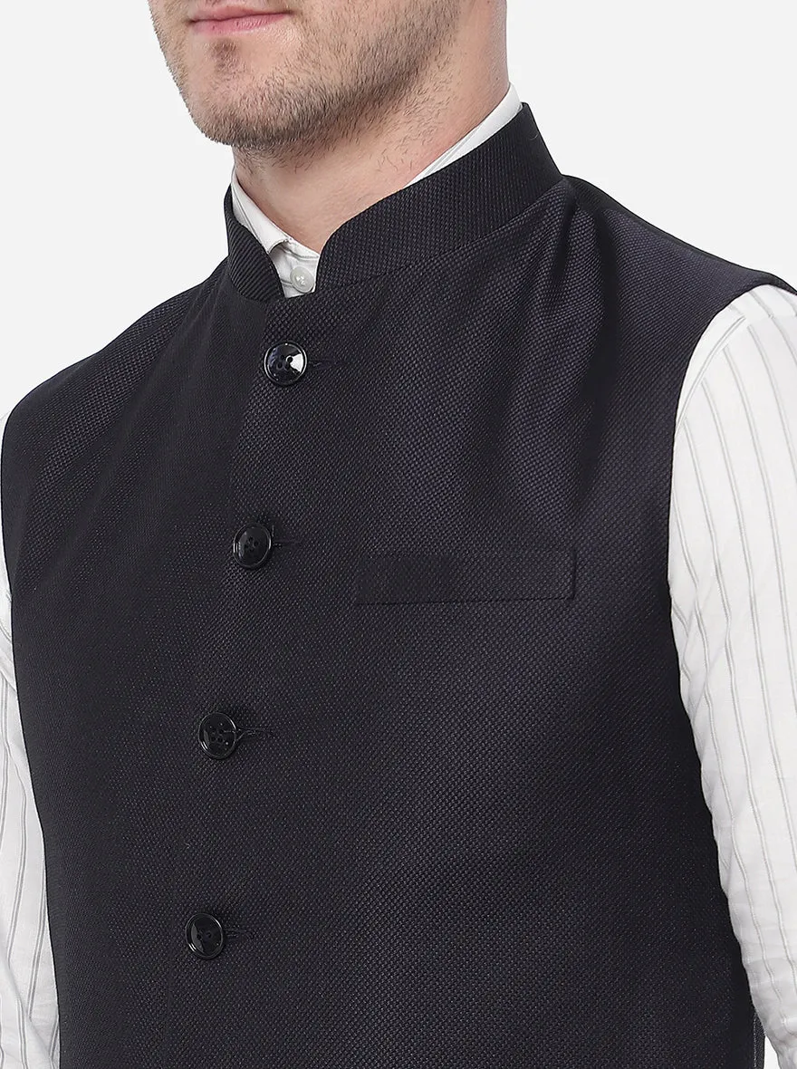 Wine Bandhgala Jacket | Greenfibre